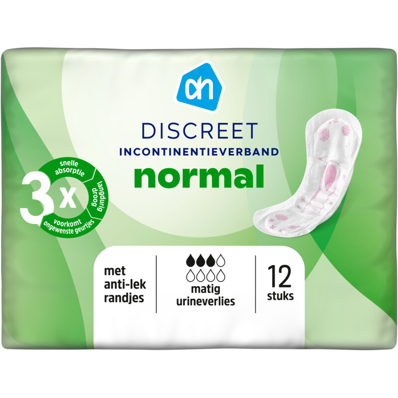 Een afbeelding van AH Discreet incontinentieverband normal