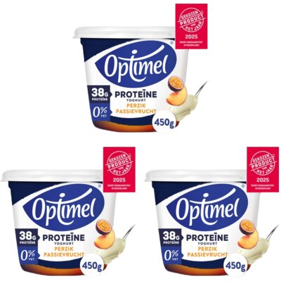 pdp-image-Optimel Proteïne yoghurt perzik passievrucht 3pk