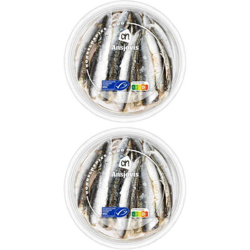 Een afbeelding van AH Ansjovis 2-pack