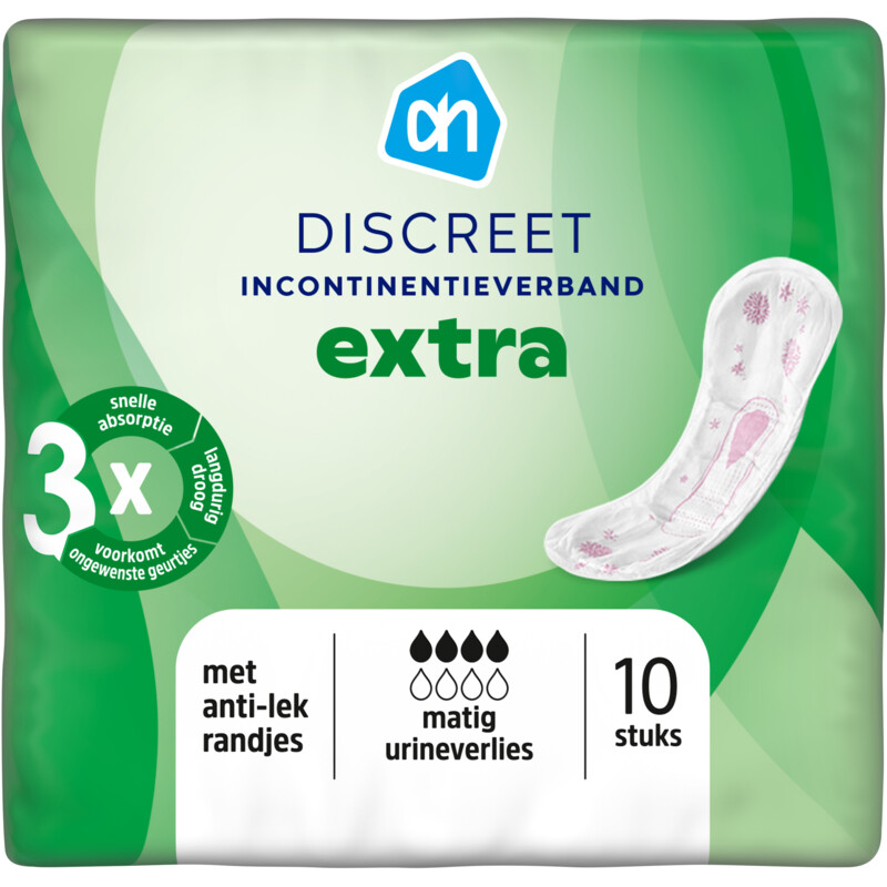 Een afbeelding van AH Discreet incontinentieverband extra