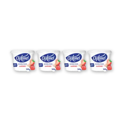 pdp-image-Optimel Magere kwark aardbei 4-pack