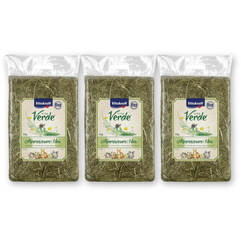 Vitakraft Alpen weidehooi 3-pack