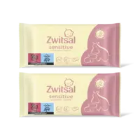 Zwitsal Baby sensitive billendoekjes 2-pack