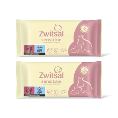 pdp-image-Zwitsal Baby sensitive billendoekjes 2-pack