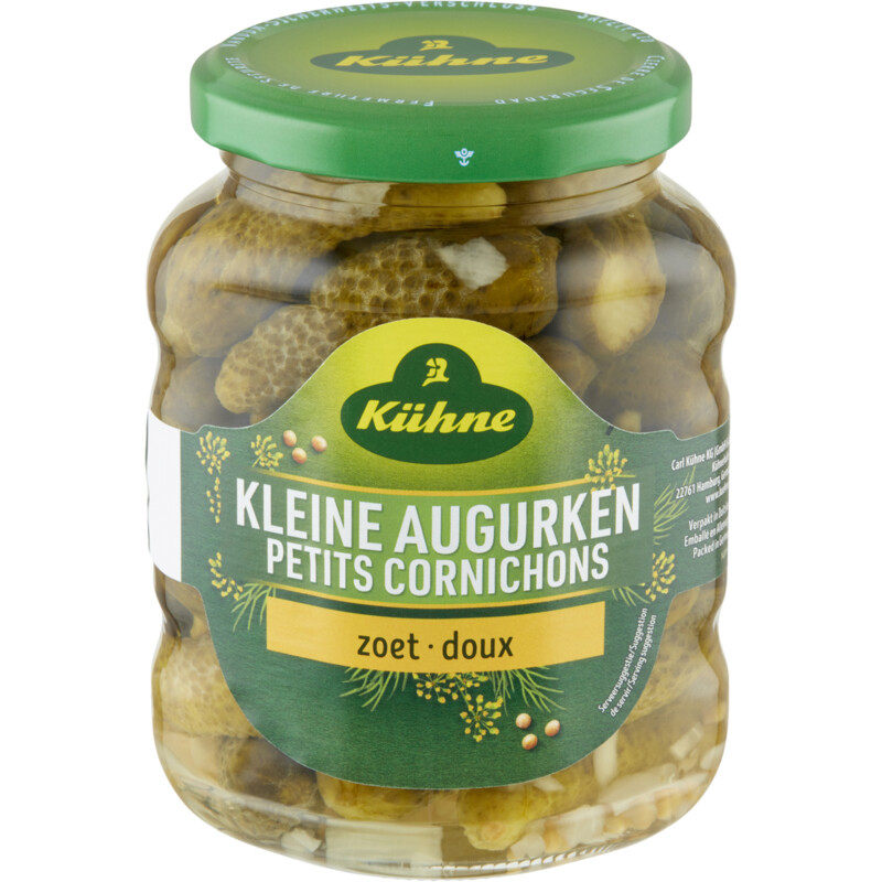 Een afbeelding van Kühne Kleine augurken zoet