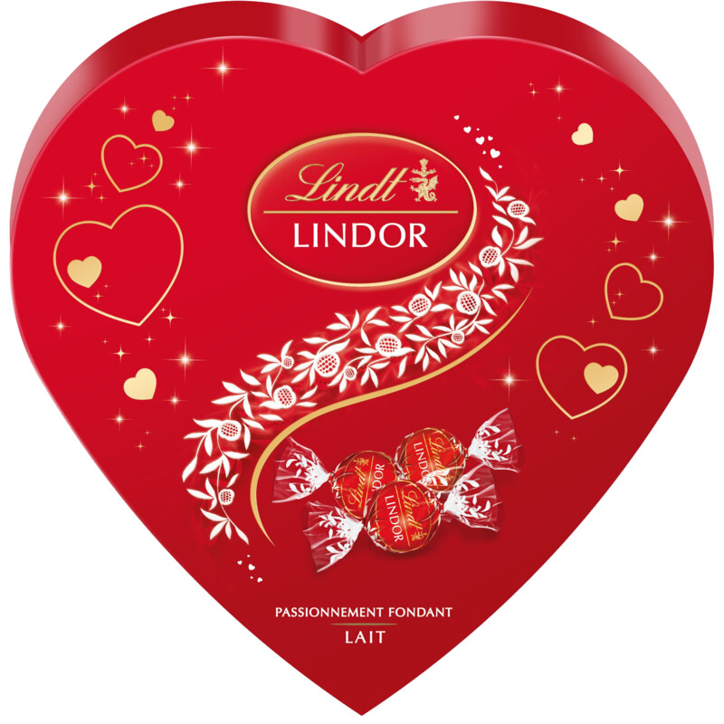 Lindt Lindor hart melkchocolade bonbons