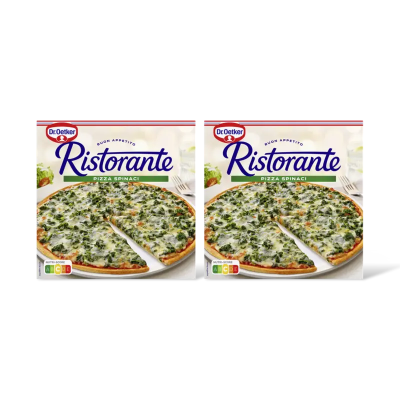 Dr. Oetker Ristorante pizza spinazie 2-pack