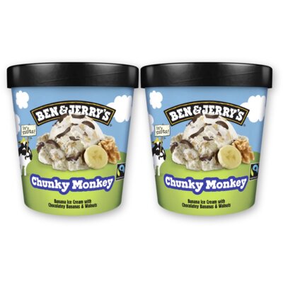 pdp-image-Ben & Jerry's Chunky monkey 2-pack