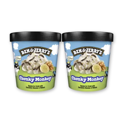 pdp-image-Ben & Jerry's Chunky monkey 2-pack