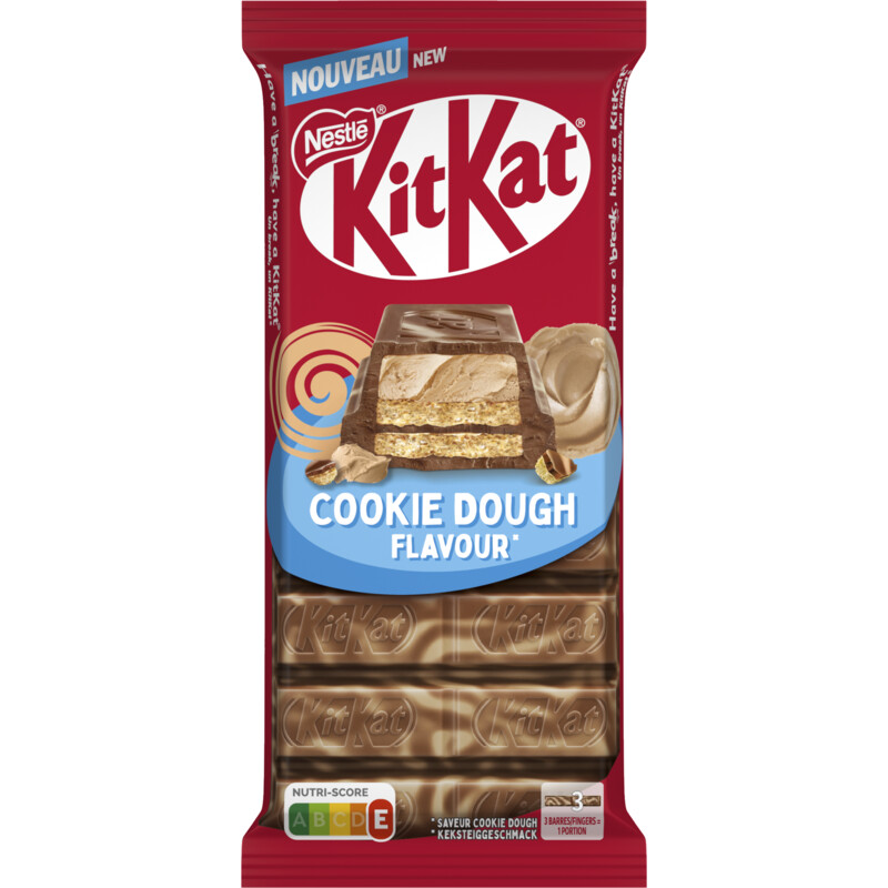 Kitkat Melkchocoladereep cookie dough