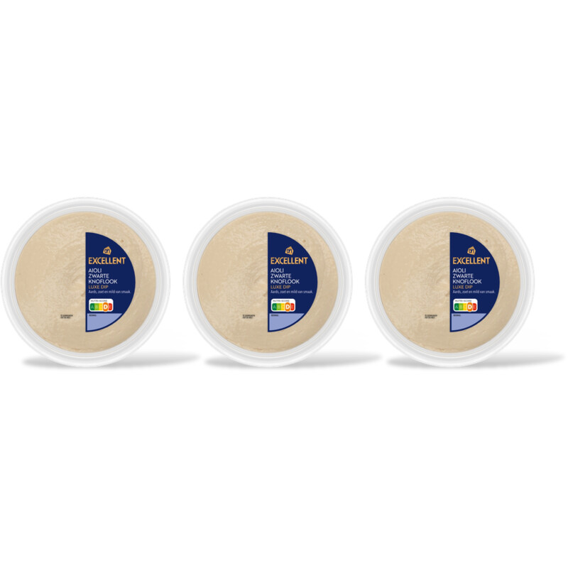AH Excellent Aioli zwarte knoflook 3-pack