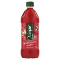 Slimpie Watermeloen aardbei siroop 0% suiker