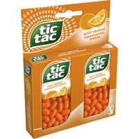 Een afbeelding van Tic tac Sinaasappelsmaak 2-pack