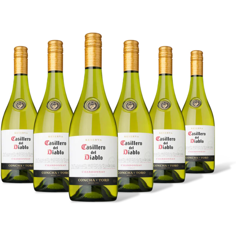 Casillero del Diablo Chardonnay reserva 6 flessen
