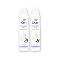 Dove Invisible dry deodorant spray 2-pack