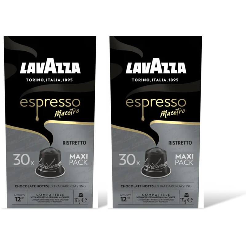 Lavazza Lavazza Espresso ristretto caps 2-pack
