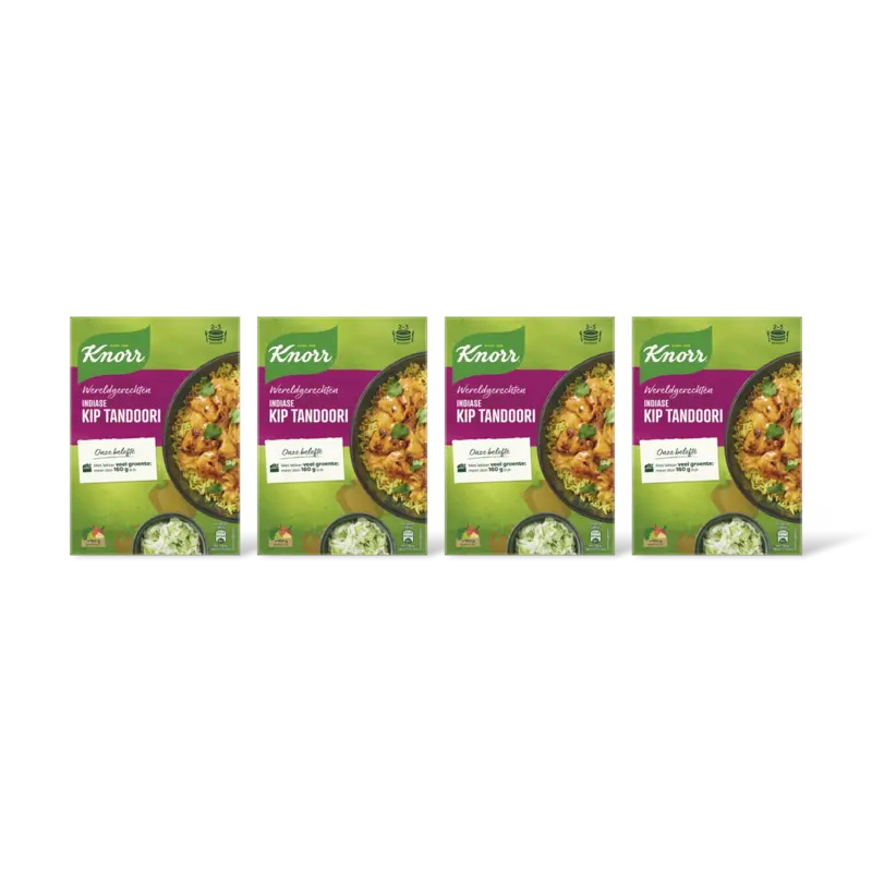Knorr Indiase kip tandoori 4-pack