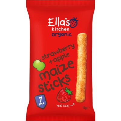 pdp-image-Ella's kitchen Maize sticks aardbei & appel 7m+