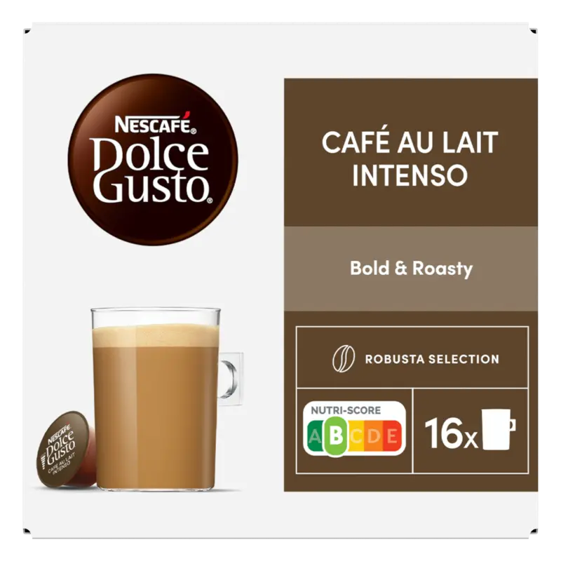Nescafé Dolce Gusto Cafe au lait intenso capsules