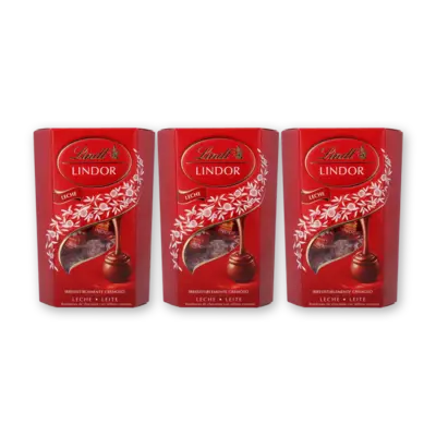 pdp-image-Lindt Lindor melkchocolade bonbons 3-pack