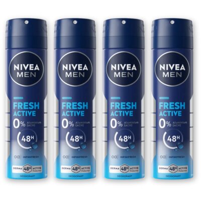 pdp-image-NIVEA Men fresh active deodorant spray 4-pack