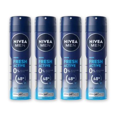 pdp-image-NIVEA Men fresh active deodorant spray 4-pack