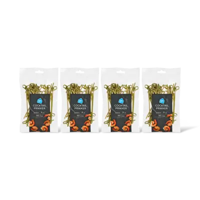 pdp-image-AH Cocktailprikkers bamboe 4-pack