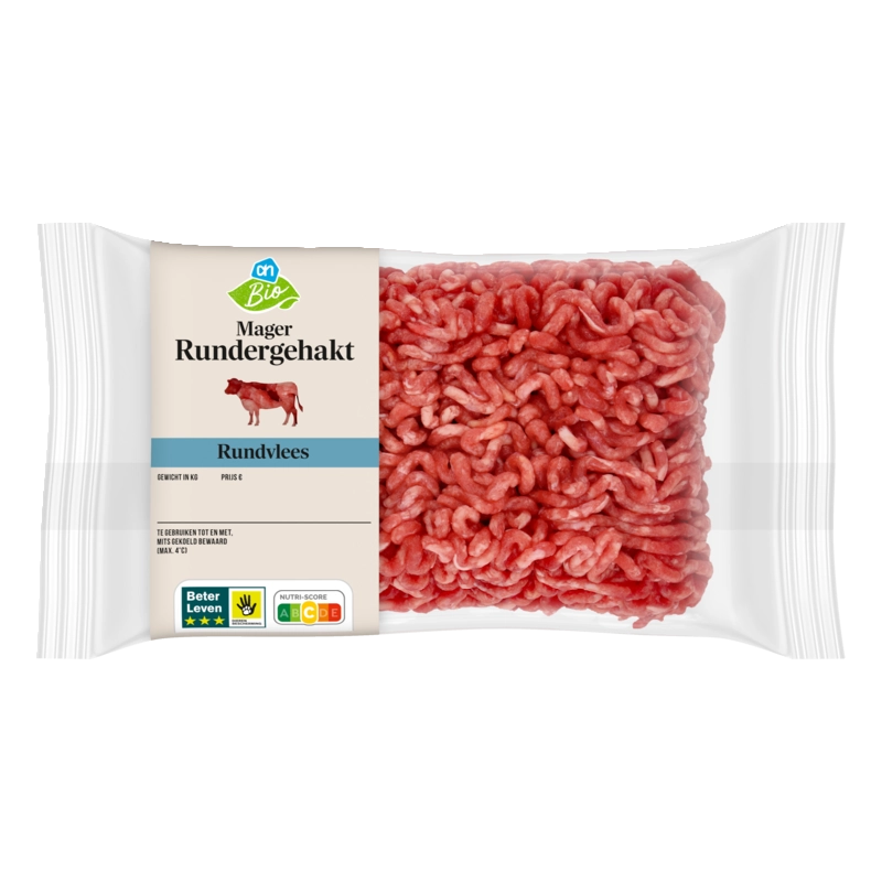 AH Biologisch Mager rundergehakt