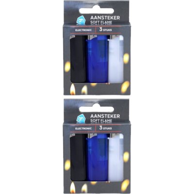 pdp-image-AH Elektronische aanstekers 2-pack