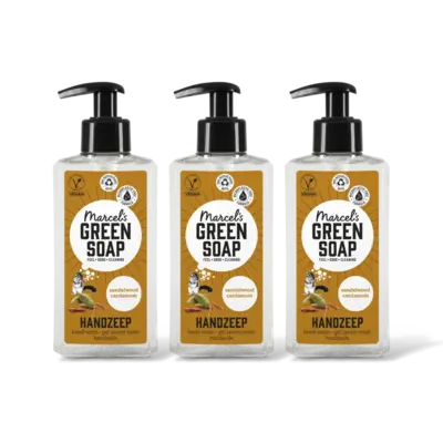 pdp-image-Marcel's Green Soap Handzeep Sandalwood Cardamom 3pack