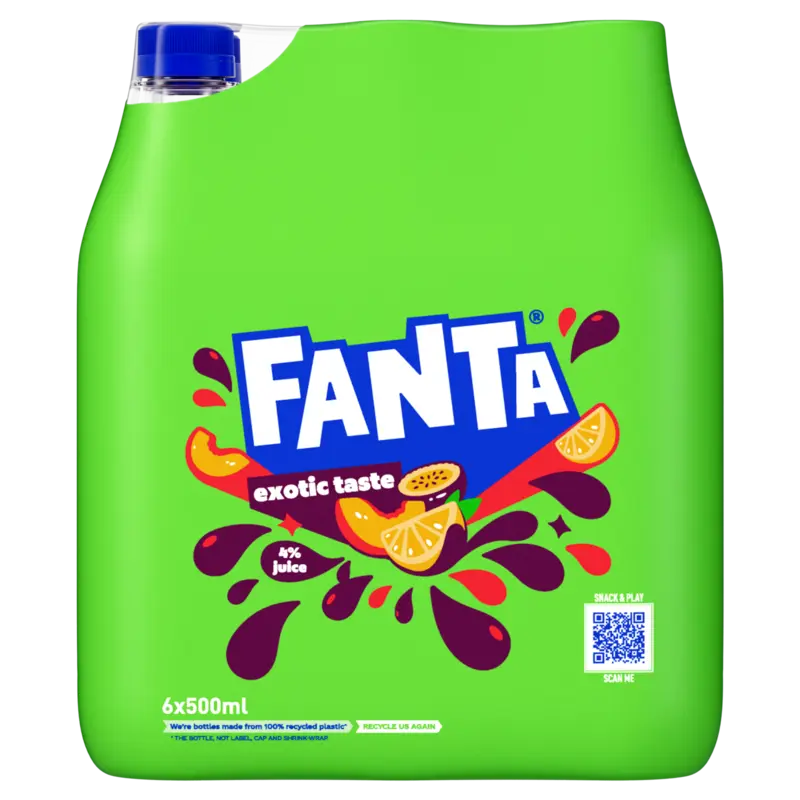 Fanta Exotic 6-pack bel
