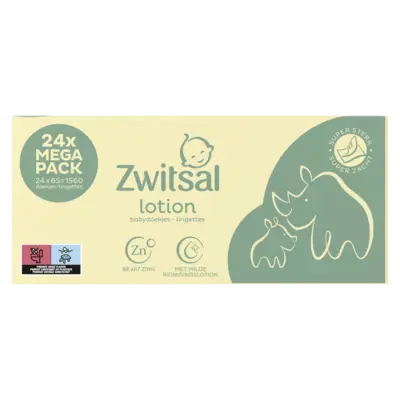 pdp-image-Zwitsal Baby billendoekjes lotion 24 pack