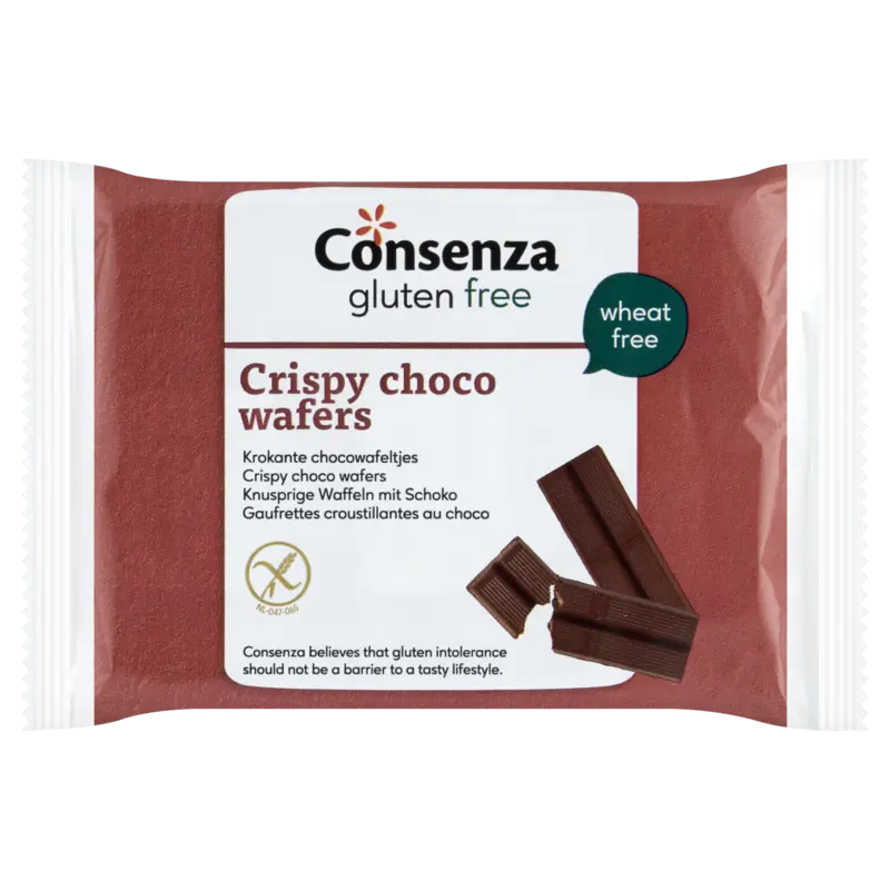 Consenza Crispy wafels glutenvrij