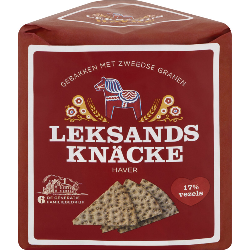 Een afbeelding van Leksands Knäckebrod haver