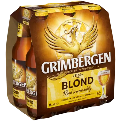 pdp-image-Grimbergen Blond fles 6x30cl