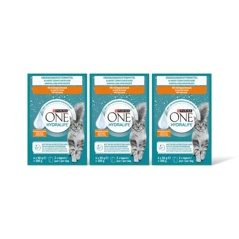 Hydralife met kipsmaak 3-pack