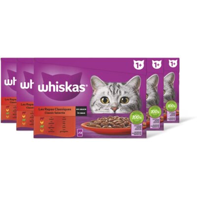 pdp-image-Whiskas 1+ Classic selectie in saus 5-pack