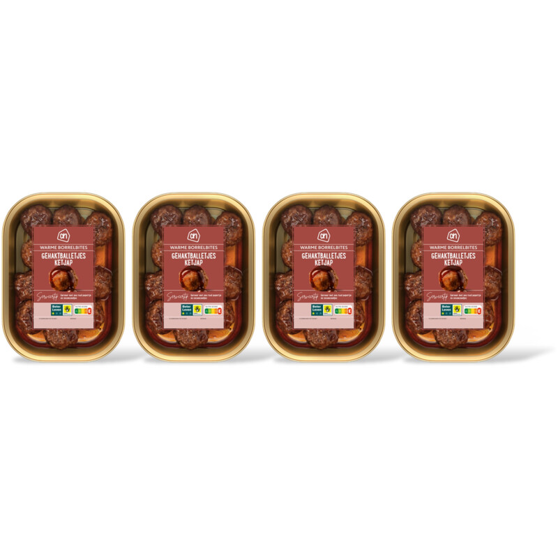 AH Gehaktballetjes ketjap 4-pack