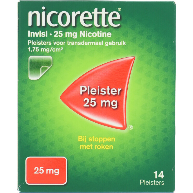 Een afbeelding van Nicorette Invisi 25mg pleister