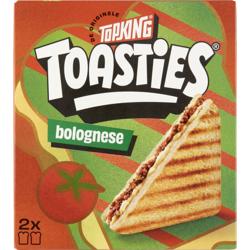 Een afbeelding van Topking Toasties bolognese
