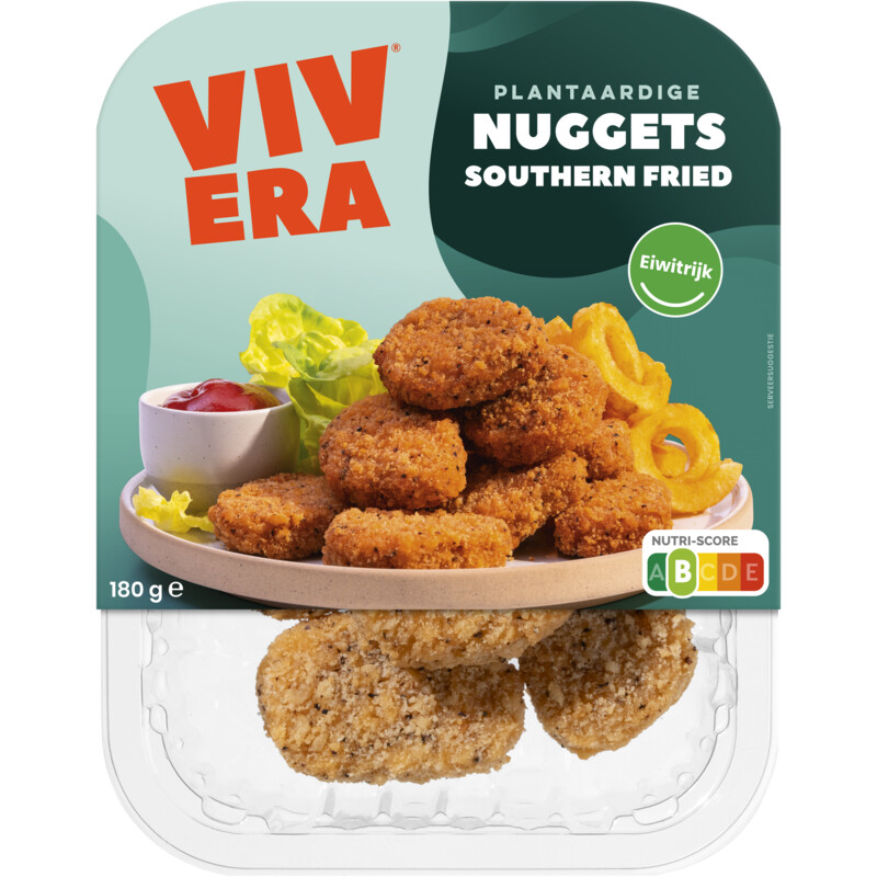Een afbeelding van Vivera Plantaardige nuggets southern fried