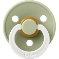 Een afbeelding van Bibs Glow in the dark fopspeen sage 2-pack