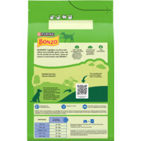 Een afbeelding van Bonzo Adult met vlees en groenten