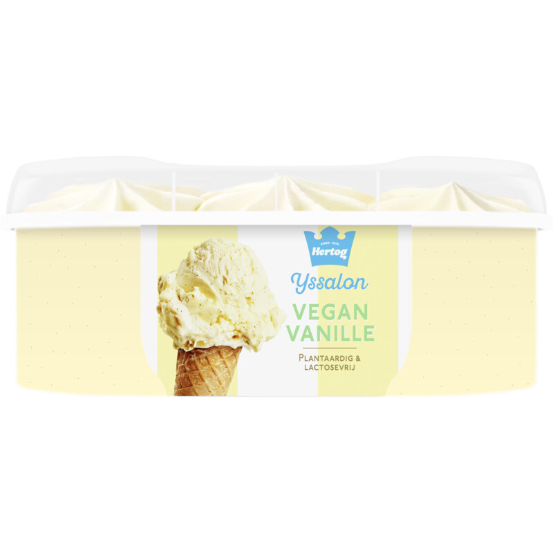 Een afbeelding van Hertog Ijssalon vegan vanille