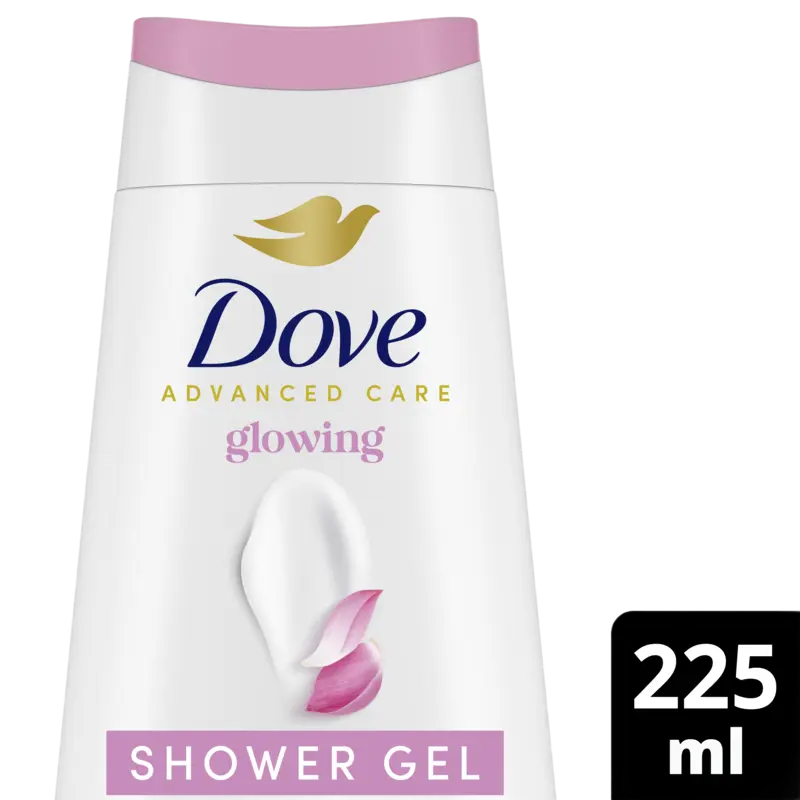 Dove Glowing douchegel