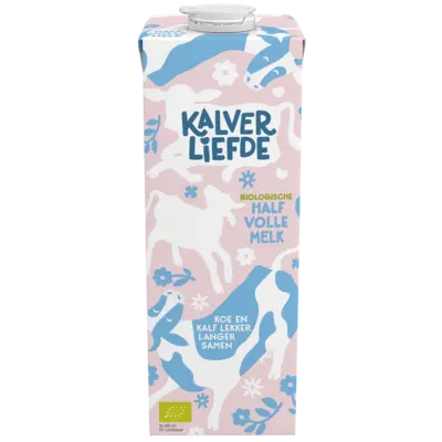 pdp-image-Kalverliefde Biologische halfvolle melk