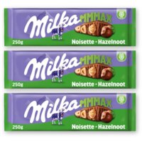 Milka Mmmax chocoladereep hazelnoot 3-pack