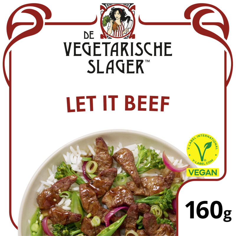 Vegetarische Slager Let it beef