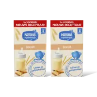 Nestlé Pyjamapapje biscuit 6m+ 2-pack