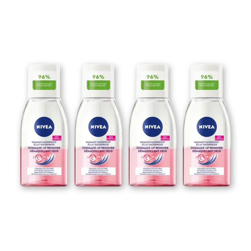 Oogmakeup remover met vitamine C 4-pack